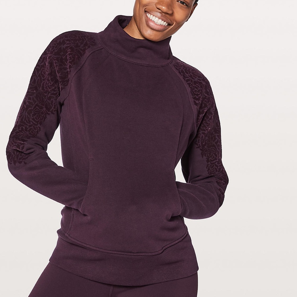 FLORAL FLOCK PULLOVER LULULEMON